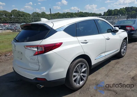 2021 Acura Rdx Technology Package z USA, uszkodzony, nr VIN 5J8TC1H53ML023661